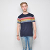 Run & Fly - Striped Top - Blue