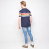 Run & Fly - Striped Top - Blue