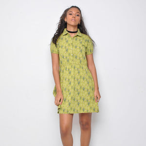 Run & Fly - Cactus Dress - Green