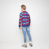 Run & Fly - Cars & Bikes - Mens Jumper - Blue