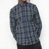 Run & Fly - Check - Mens Shirt - Blue/Yellow