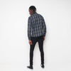 Run & Fly - Check - Mens Shirt - Blue/Yellow