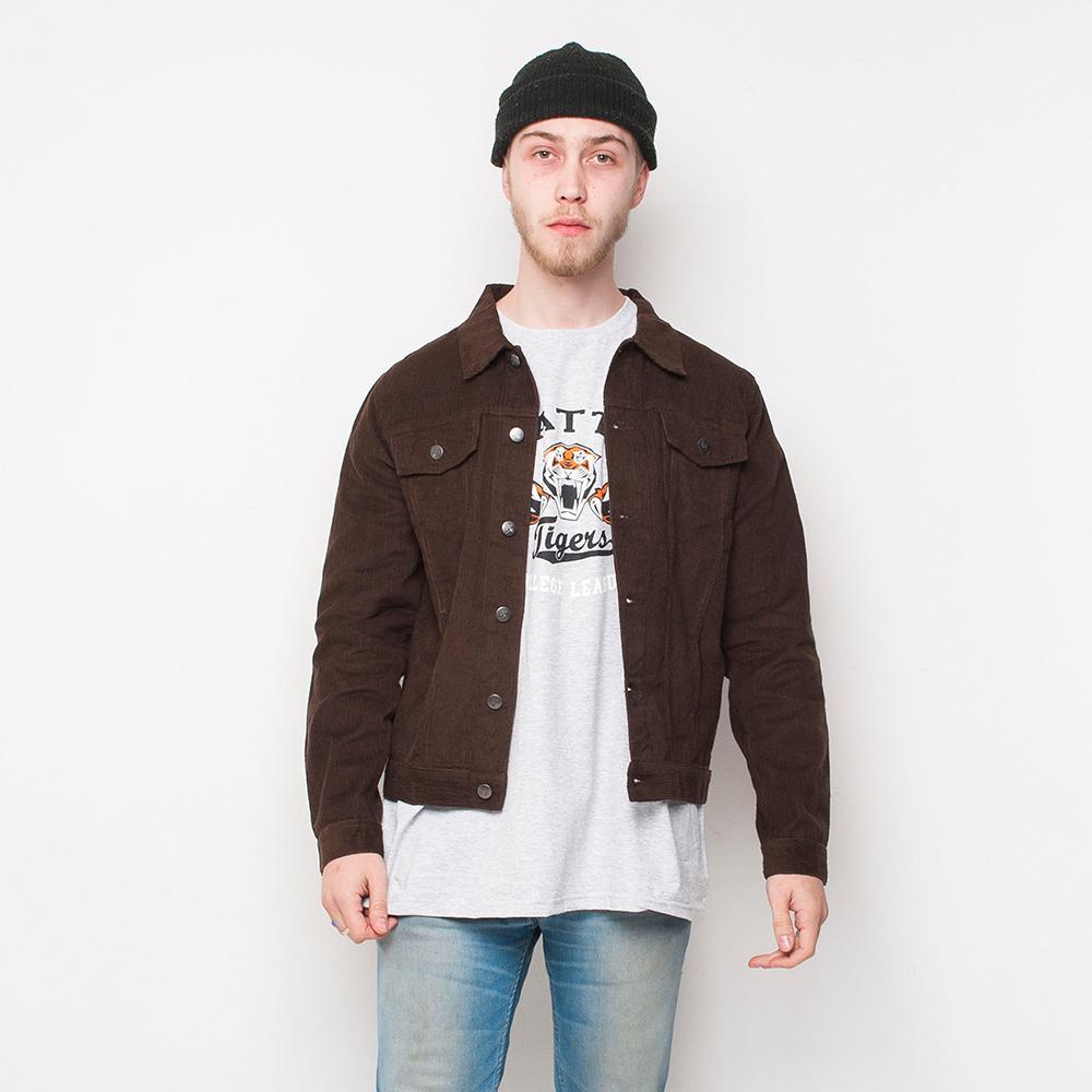 Run & Fly - Cord - Mens Jacket - Brown