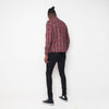 Run & Fly - Check - Mens Shirt - Burgundy