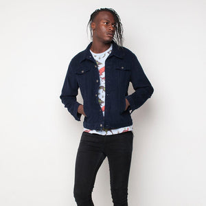 Run & Fly - Cord - Mens Jacket - Navy