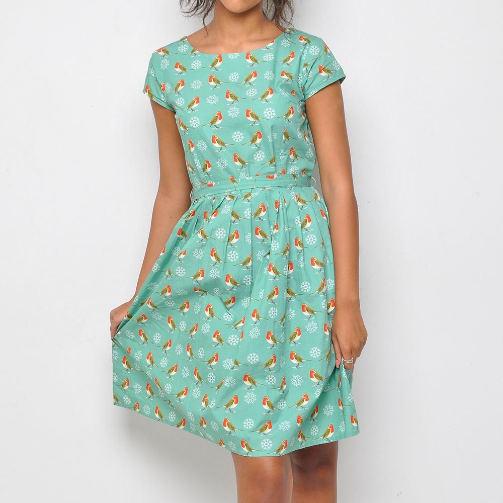 Run & Fly - Robin - Womens Dress - Green