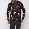 Run & Fly - Space - Mens Jumper - Black