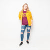 Run & Fly - Cord - Womens Jacket - Mustard