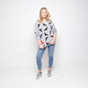 Run & Fly - Crows - Womens Jumper - Grey